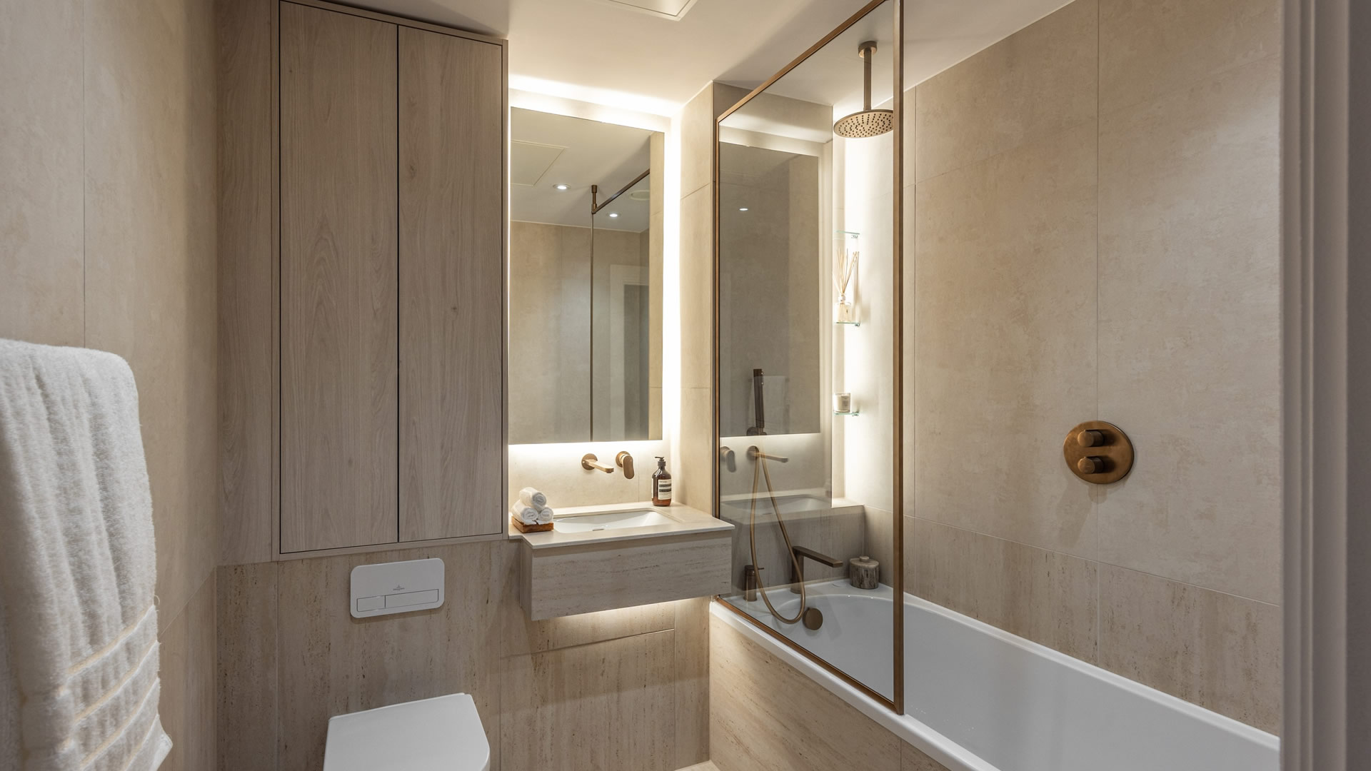 Bathroom in the heritage building
