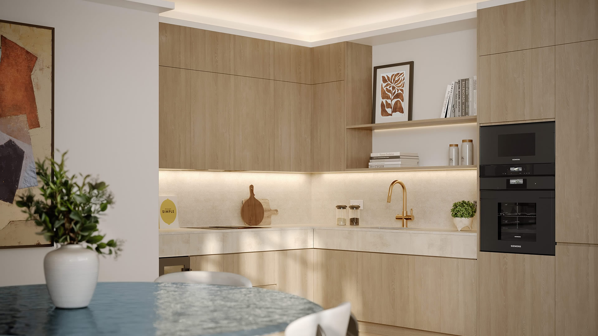 Kitchen in the heritage building